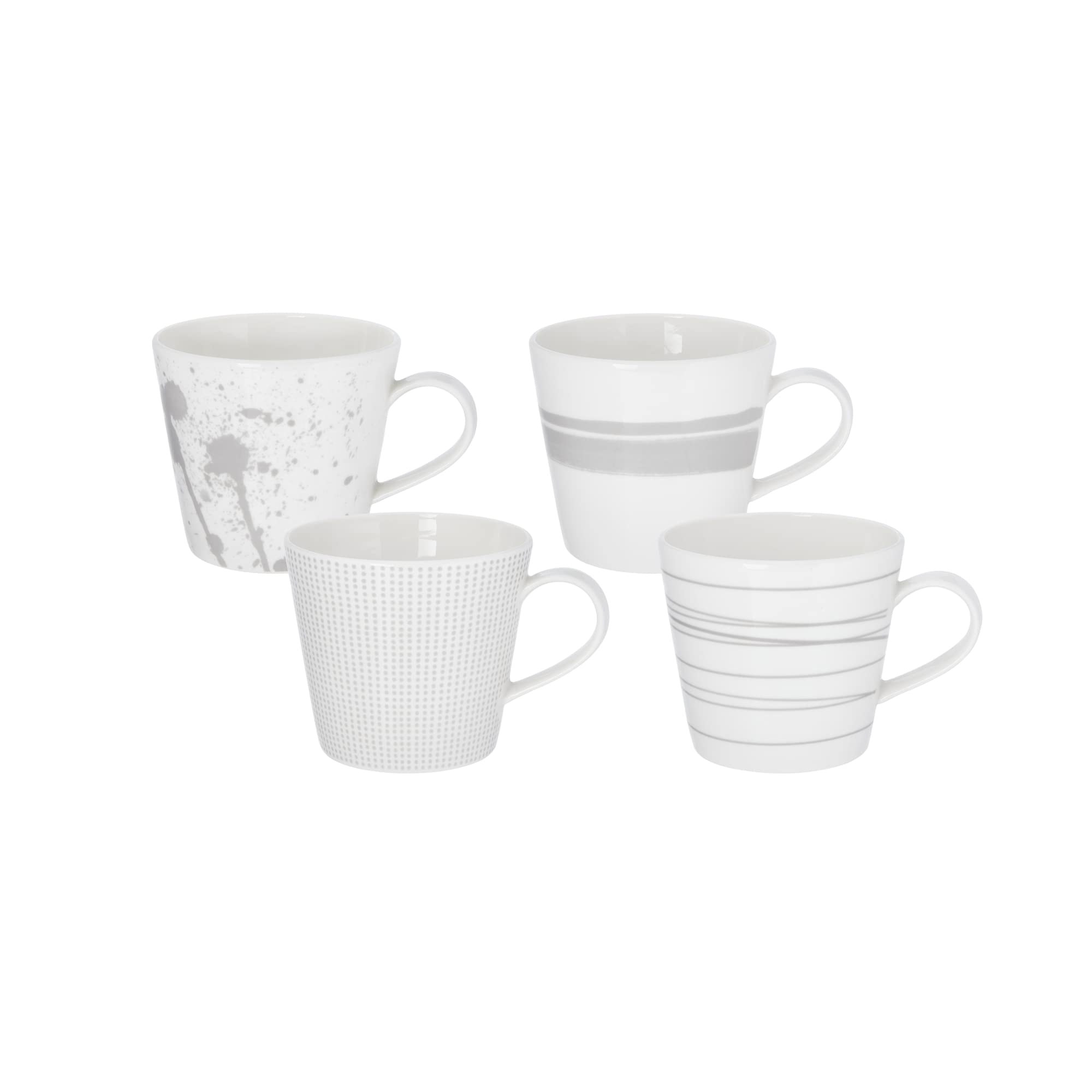 Royal Doulton Pacific Stone Set of 4 Mugs, 13.5oz, Multi-Colour