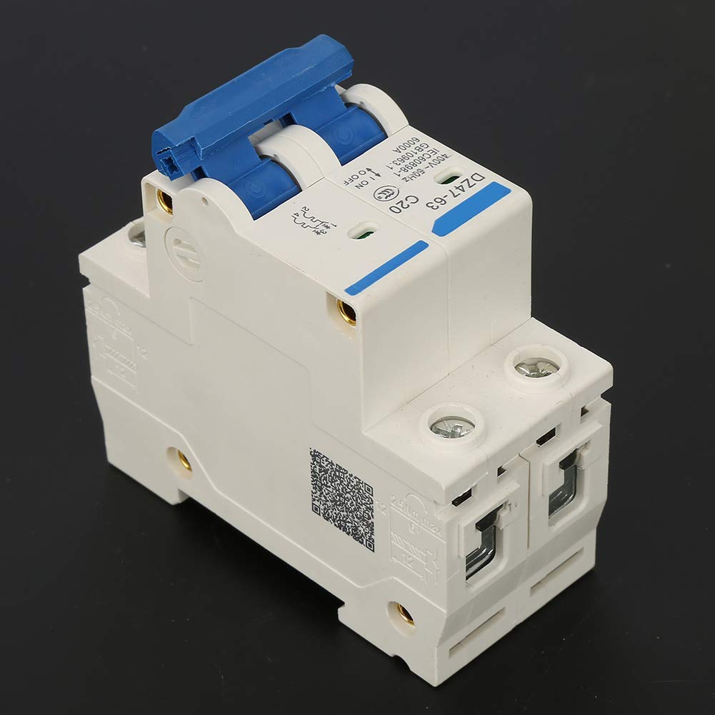 Disjoncteur miniature 20A antirouille pour boîtier de bus et système solaire