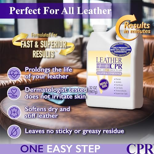 Leather Cpr CC-32RE 2-In-1 Leather Cleaner & Leather Conditioner thumb #4