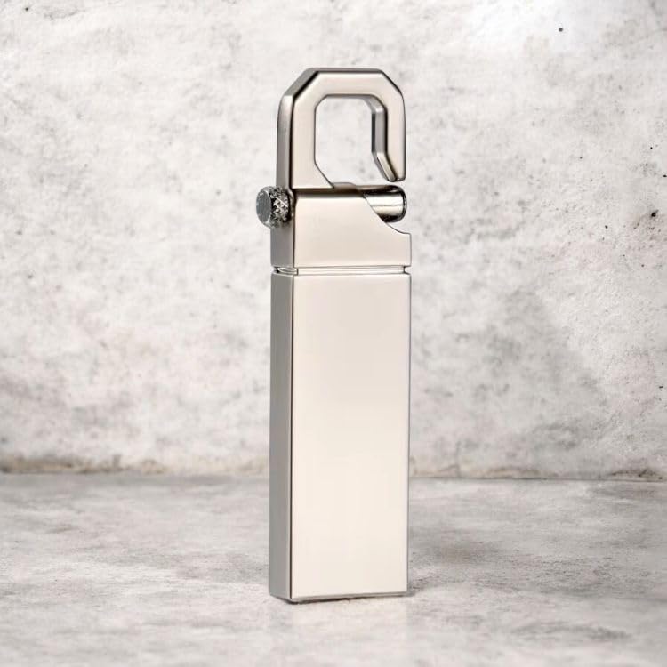 SippyTales> 16GB Metal Flash Drive, Waterproof, Hook Design, Silver,2.0, Upto 10mbps-picture-22