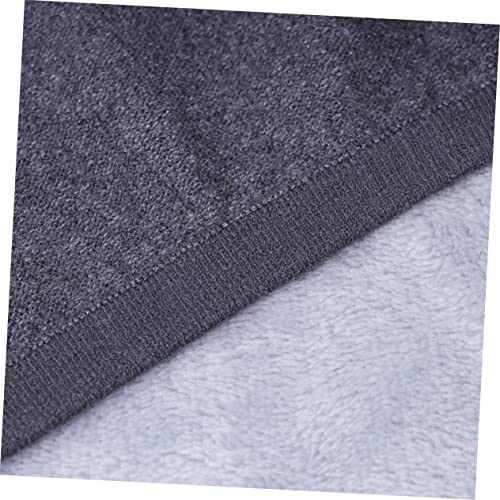 Soporte de cintura de lana cálida estilo elegante gris miniatura 4