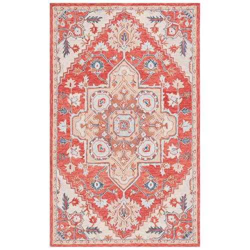 Image of Hand Tufted Premium Rug Premium Wool Carpet for Living Room Bedroom and Hall Size 4x6 Feet Color Multi