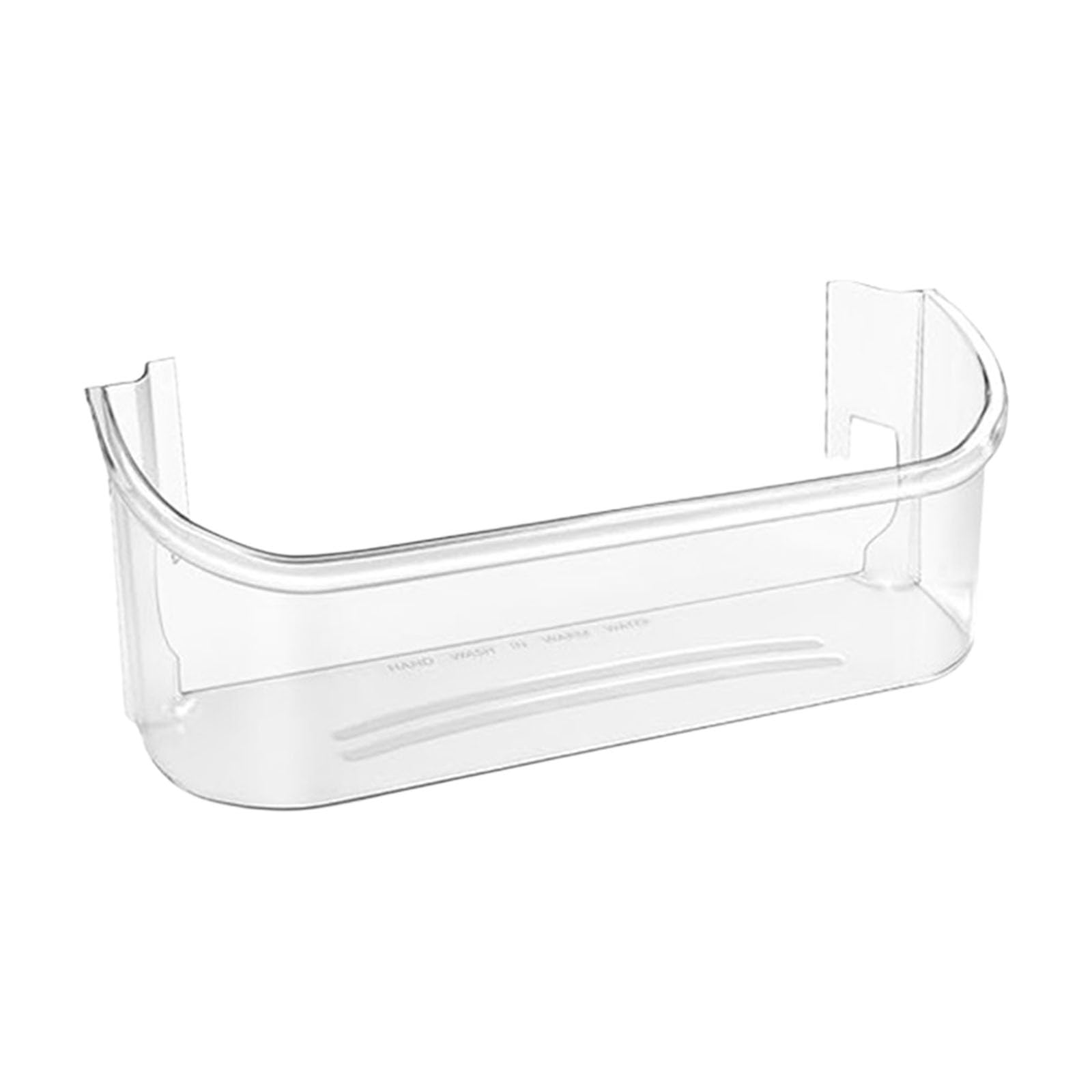 FROMCEO Multipurpose Replacement Fridge Door Rack Door Shelf Clear Storage Bin Texture for Specific Refrigerators Fridge Planner Drawer