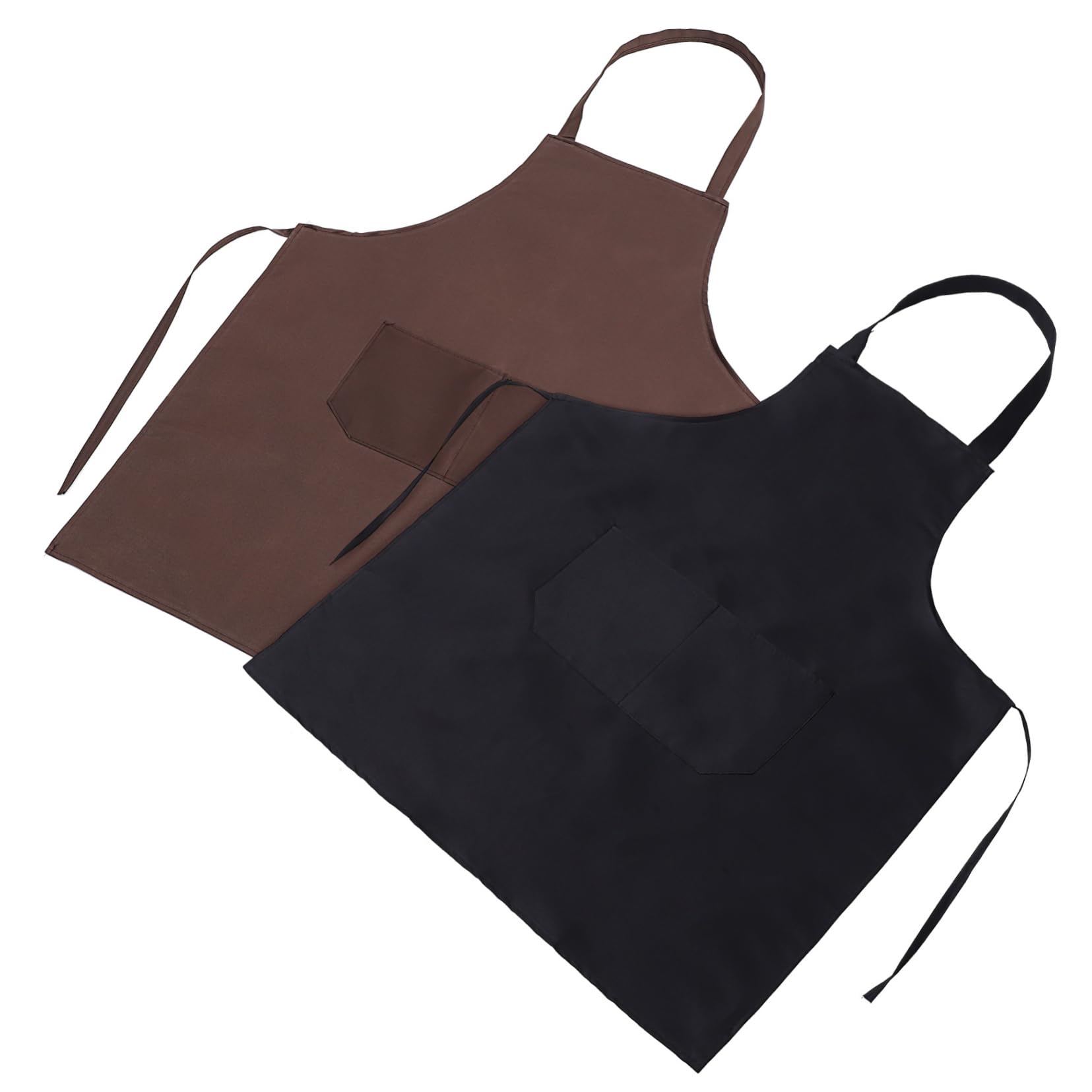 VALICLUD 12 Piezas Delantales Unisex con Frontal Cocina y Estilistas Protección de Cómodo y Ligero