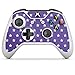 DeinDesign Skin kompatibel mit Microsoft Xbox One S Aufkleber Folie Sticker Sternchen Rockabilly Lila