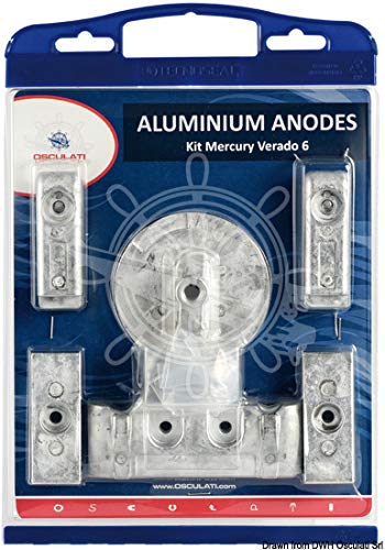 Osculati Kit anodi 8 pz Verado 6 magnesio Cover