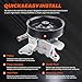 TorqNGo 21-5485 Power Steering Pump Assembly with Pulley Fit For Nissan Altima 2007-2012, Maxima 2009-2014, Murano 2009-2014, V6 3.5L Gas Engine Only Power Assist Pump Replace # 491101AA0A 96-5485
