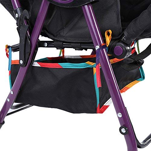 Baby Stroller Basket, Under Baby Stroller Storage Basket Solid Durable Oxford Fabric Pushchair Bottom Basket For Stroller Storage Organizer Bag #TOP29