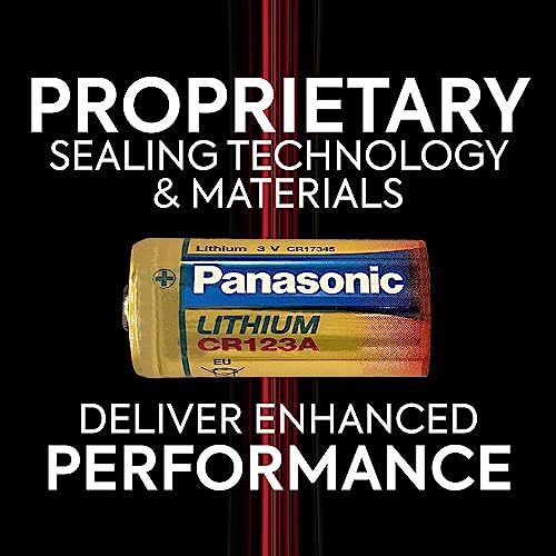 Pilas Panasonic CR123A de litio 3V, pack 12 unidades miniatura 5
