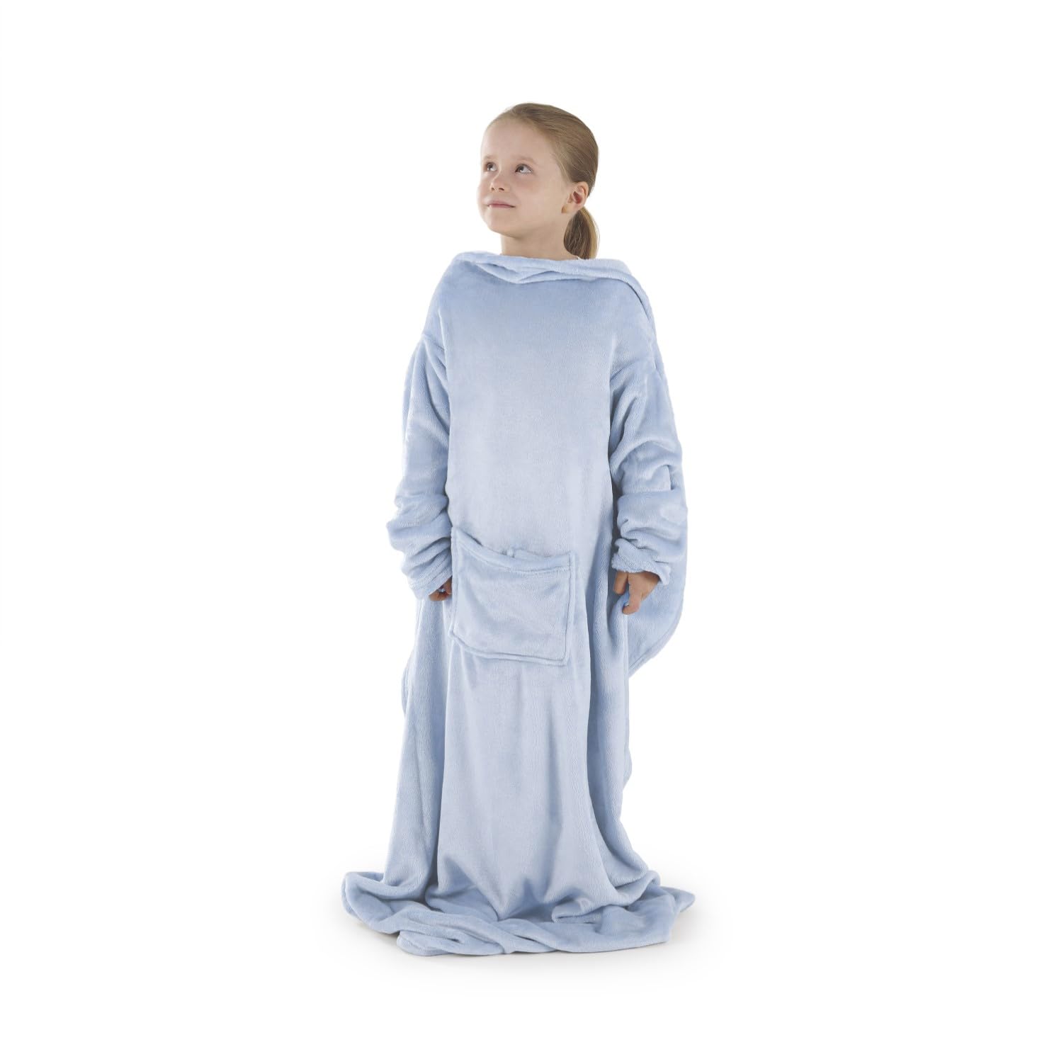 Blumtal Coperta Indossabile con Maniche, Coperta in Pile Indossabile con Tasche, Coperta con Maniche