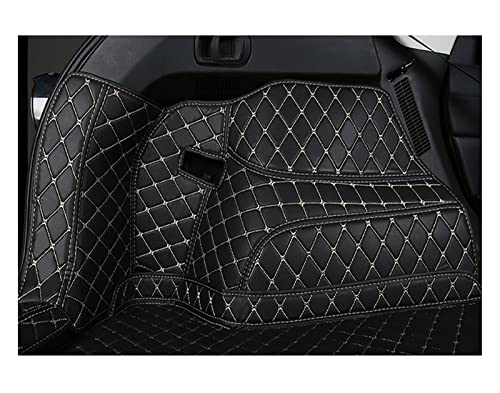 Tapis de coffre de voiture premium pour Mazda CX5 finition couleur café