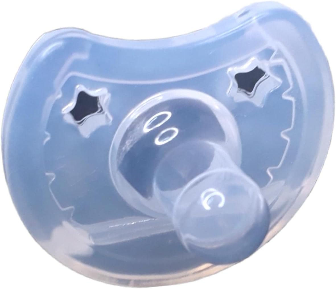 ZKMAGIC Chupeta Premium Soft 100% Silicone Rn Bico Redondo Tam1 (0 A 6 Meses) Marca Sonne Transparente ZKMAGIC Chupeta Premium Soft 100% Silicone Rn Bico Redondo Tam1 (0 A 6 Meses) Marca Sonne Transparente