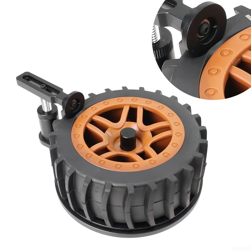 Metall RC Reifen Montage Tool mit 3 Wechsel Metall RC Reifen(blue)