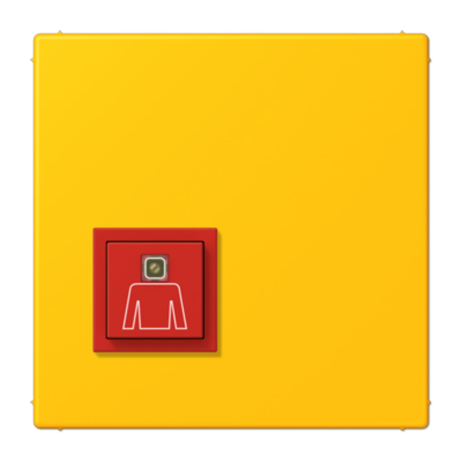 Bouton d'appel d'urgence LC4320W pour sécuriser le maintien à domicile JUNG