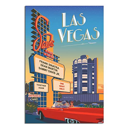 Plaque en métal Nevada Las Vegas vintage déco maison bar chambre format 20x30cm
