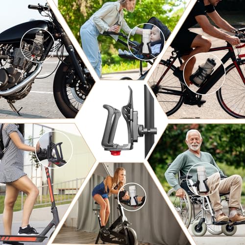 Fahrrad Flaschenhalter & Getränkehalter für Ø 45-78mm Trinkflaschen – Ansicht 5