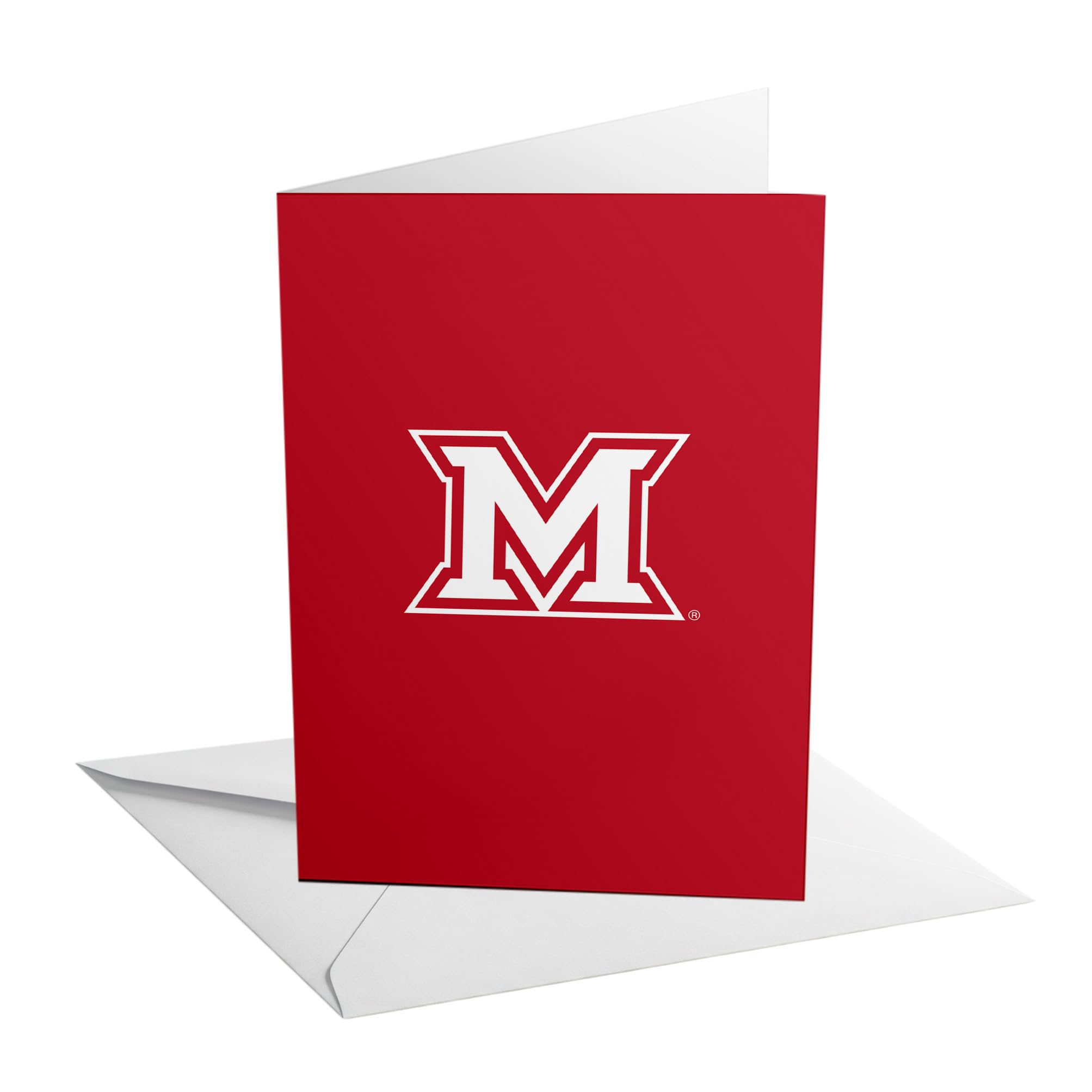 Desert Cactus Notizkarten – Miami University RedHawks Design, 10 Stück Inkl. Umschlägen
