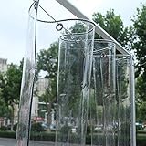 ♦ Transparente Plane Größe: Zahlreiche Größen (verschiedene Größen stehen zur Verfügung, um Ihren Bedürfnissen zu entsprechen). Bitte beachten Sie, dass die Endgröße aufgrund der Kantenfalte etwas kürzer ist als die angegebene Schnittgröße.