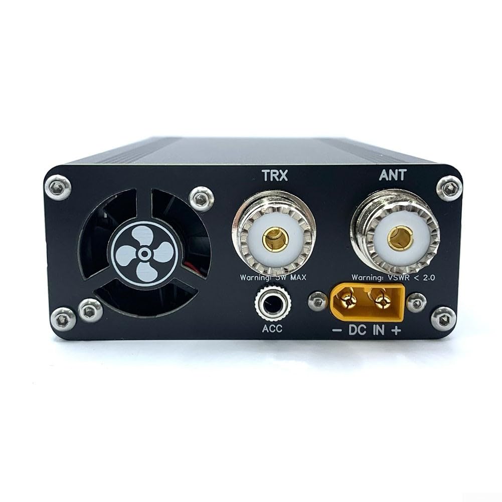 Micro PA50+ (PA50 Plus) 50 W 3,5–28,5 MHz HF-Leistungs-Tiefpassfilter unterstützt CW-Halbstecker-Modus, Schaltprotokolle und erweiterten UHF-KYD-HF-Stecker, BJ45D565US014Y7L13O3SP73G58BQ3