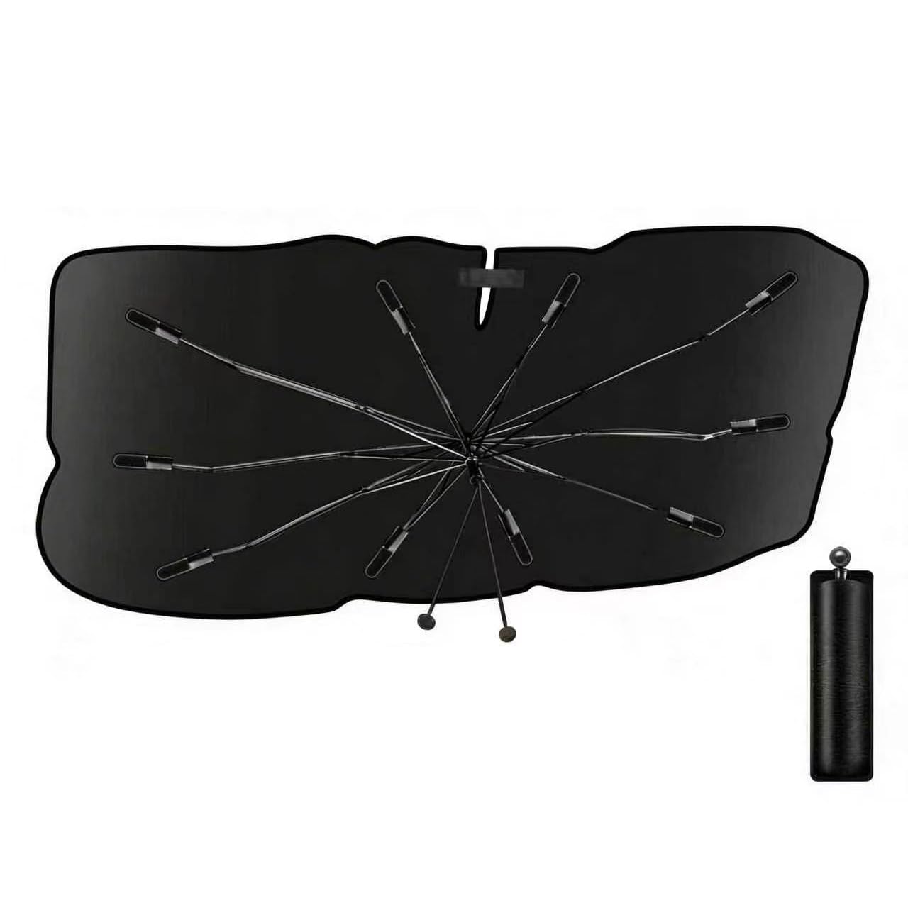 Parasole Per Auto, Parasole Per Parabrezza, Protezione Solare Per Auto Parasole Pieghevole Per Auto Blocco Del Calore Uv 125 65 Cm 98903653
