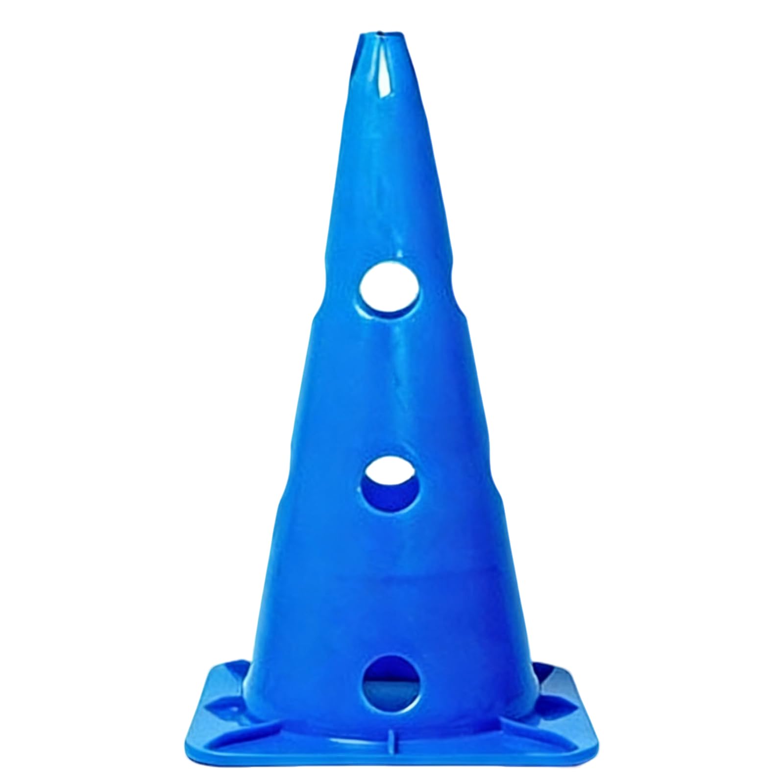 Generisch Stożek do treningu sportowego, 15 in / 38 cm, z tworzywa sztucznego, z kwadratową podstawą, lekka konstrukcja, elastyczny materiał PE, możliwość układania w stos, do wewnątrz i na zewnątrz