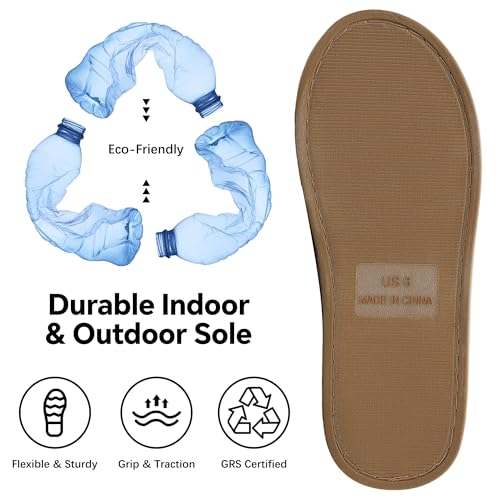 MIXIN Womens Memory Foam Slippers Slip-On Comfy Fuzzy Knit Bedroom Slipper Warm House Shoes for Indoor & Outdoor Comfort4