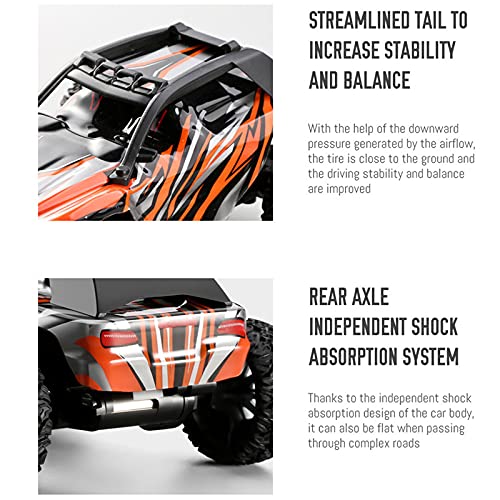 Image of RC Vehicle Set Rechargeable 1:32 Unbreakable High Speed Detachable USB Shockproof Remote Control Car RC Car with Light for Boys and Girls