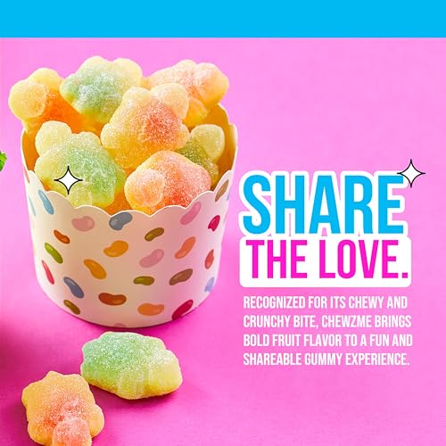 ChewzMe Tangy Turtlz Gummies, Valentine Gummy Candy Gift in Heart Box, Turtle-Shaped Jelly-Filled Gummies in Assorted Flavors, 5.1 oz (Pack of 1) - image 6