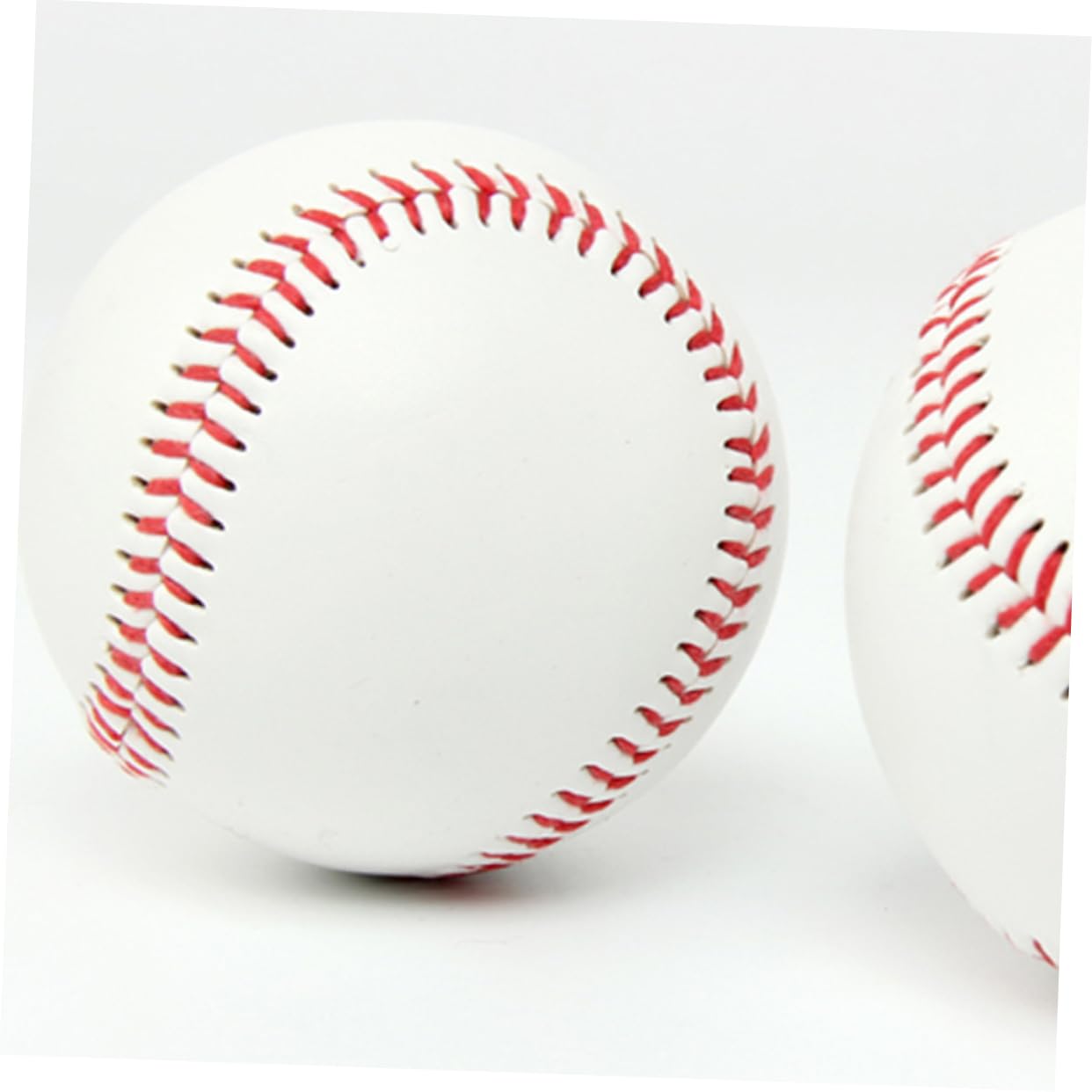 Hemoton 5Pcs Official Baseball Training Balls No PU Soft Cushioned Balls for Teenagers Safe Practice for Competition Skill Development