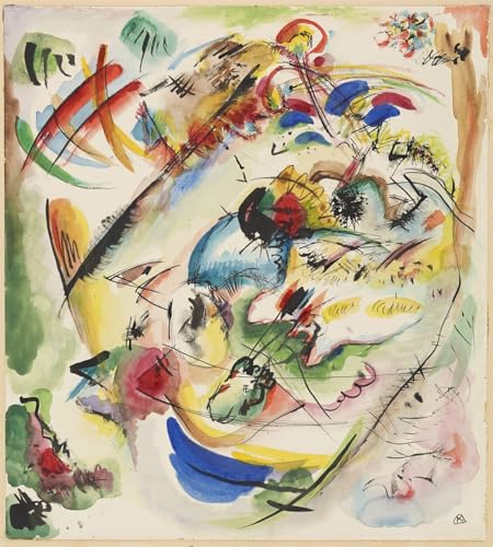 Brouillon pour Dreamy Improvisation Wassily Kandinsky peinture moderne décoration salon toile