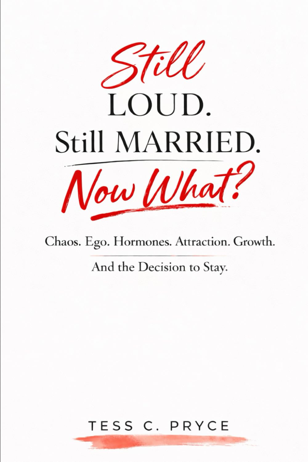 STILL LOUD. STILL MARRIED. NOW WHAT?: Chaos. Ego. Hormones. Attraction. Growth. And the Decision to Stay.