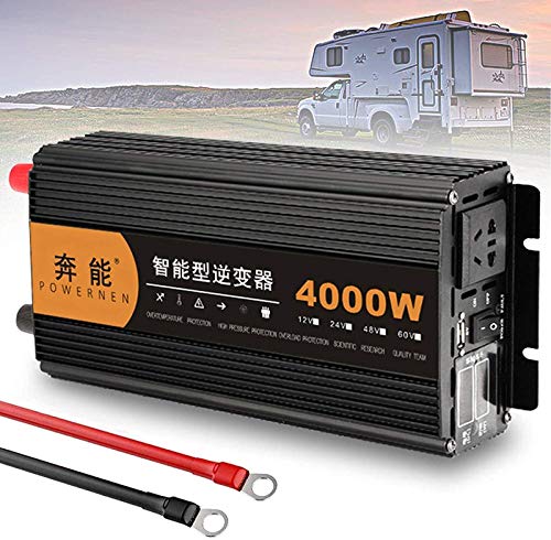 4000W Inverter a onda sinusoidale pura Convertitore di tensione DC 12V