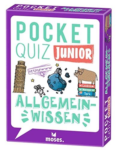 Moses. Pocket Quiz Junior - Allgemeinwissen, Das Kinderquiz mit 100...