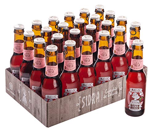 Maeloc Sidra con Fresa - 24 botellas x 200 ml