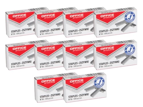 OFFICE PRODUCTS 18071019-19 Heftklammern 10/5 Silbern/ 10.000...