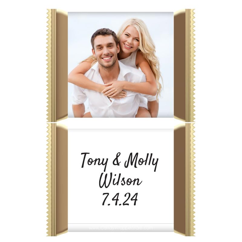 Miniatura 3 de Picture Perfect Wedding Wrappers for Ghirardelli Chocolate Squares