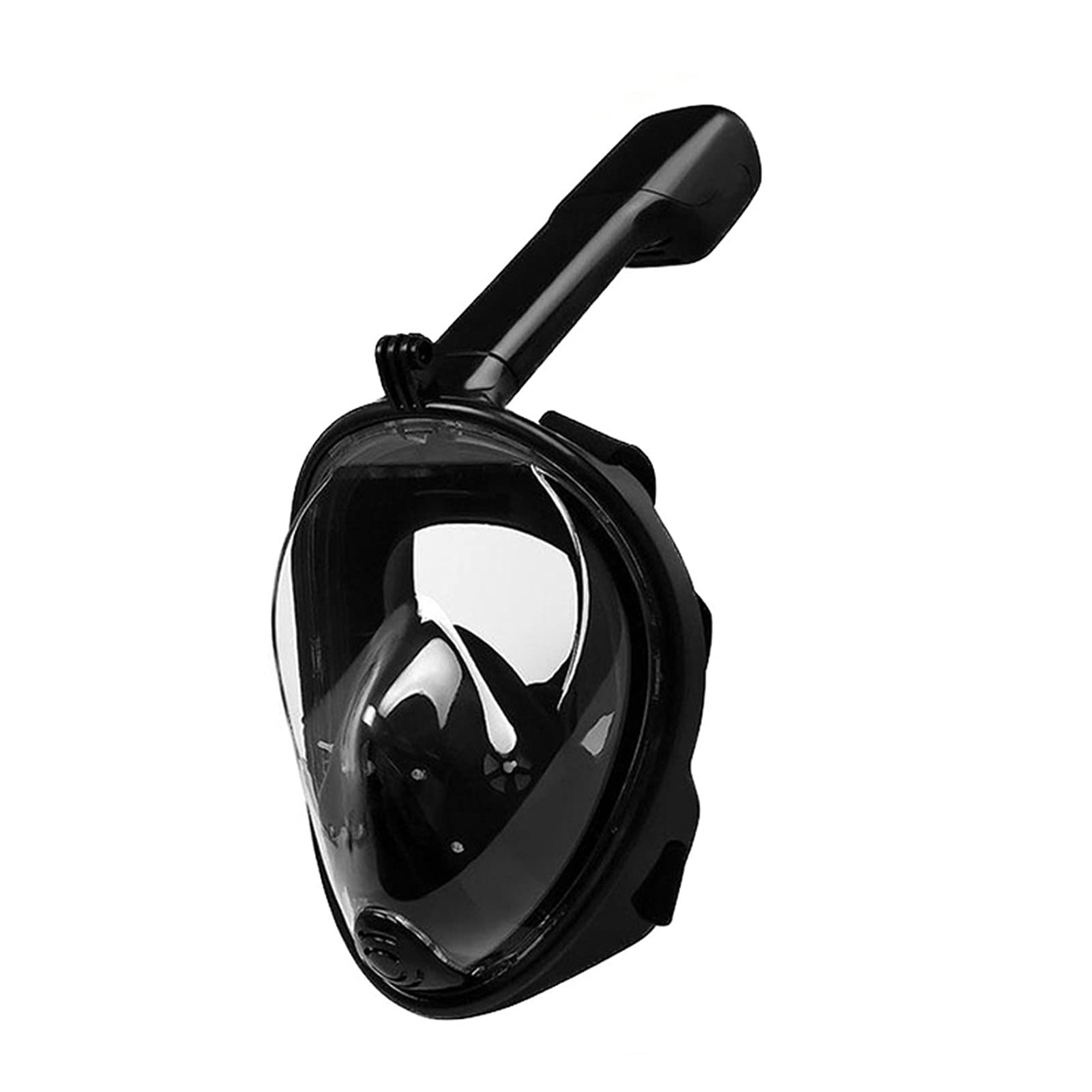Scuba Swimming Mask Full Face Anti Fog Snorkeling Máscara de Buceo Pesca submarina Máscara Gafas (Azul Talla única) (BK Talla única)