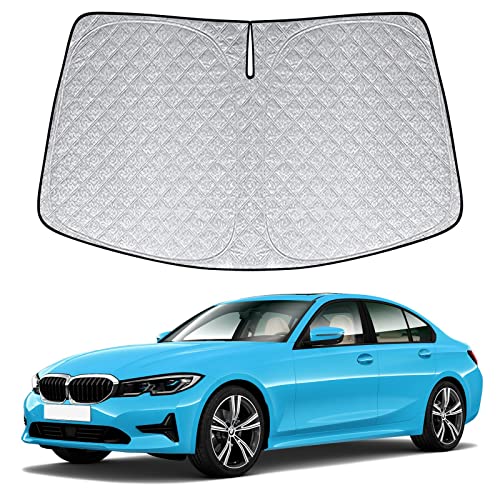 AnatuM Auto Sonnenschutz Für BMW 5er G30 - Frontscheiben-Abdeckung Mit Wärmeisolierung