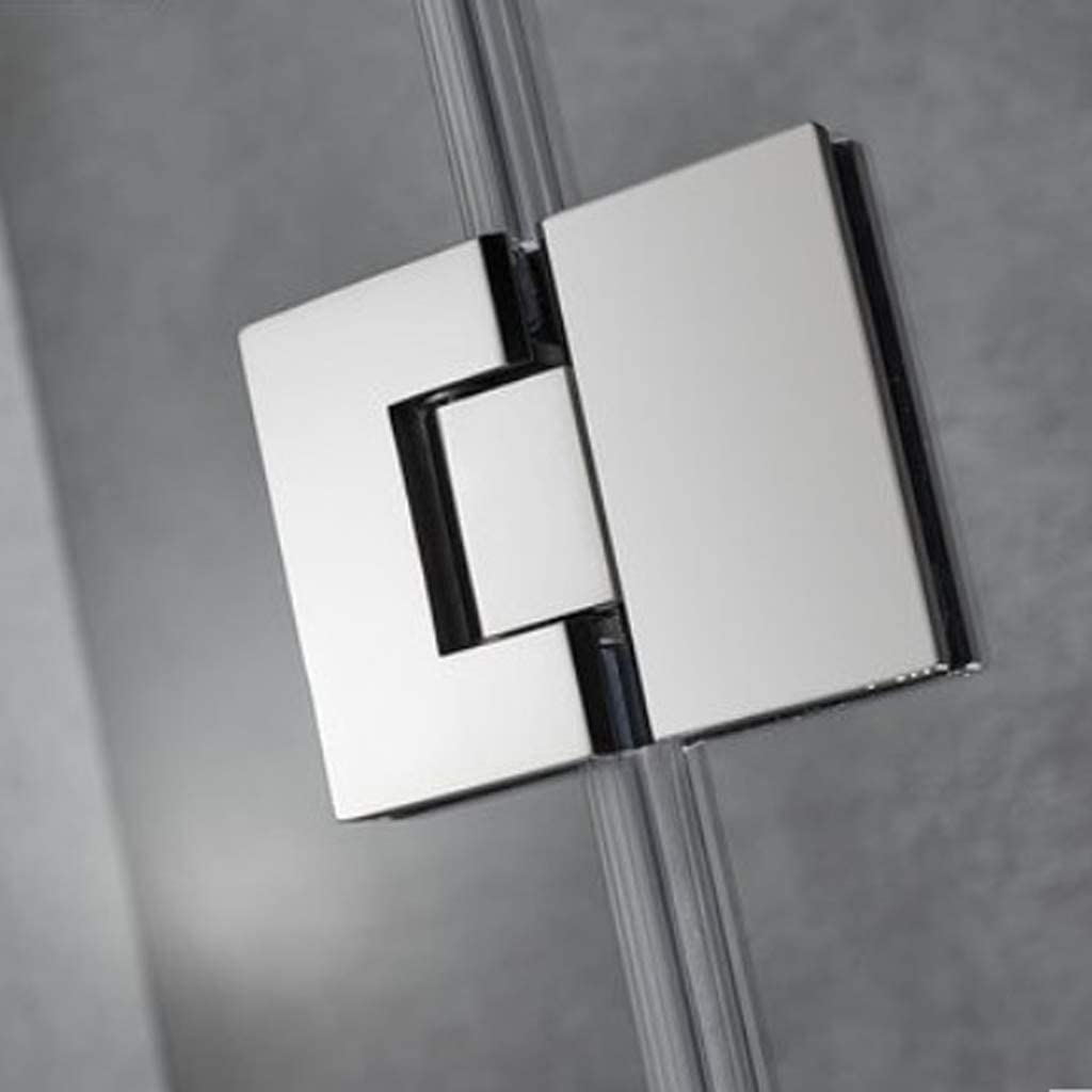 Cerniere for porte, Cerniere for cuscinetti, Cerniera for vetro in acciaio inossidabile Accessori for cerniere for porte in vetro, 3,8.8x11.2cm (Colore : 3) (Color : 2)