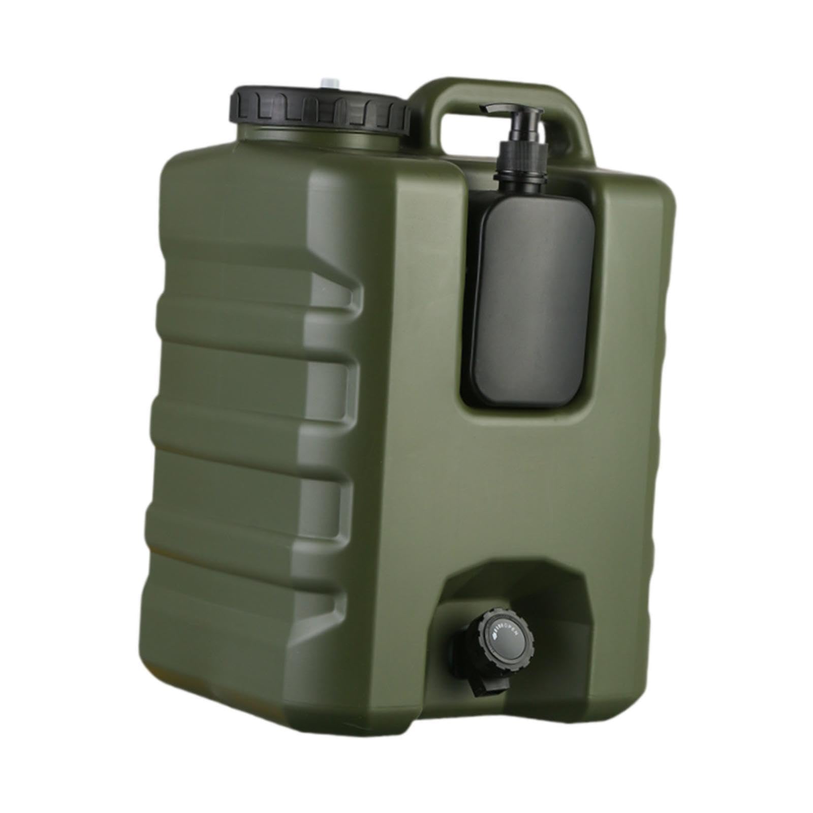 Tanica per Acqua da Campeggio con Rubinetto, Versatile Contenitore per 20 Litri