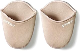 s.lemon Women Silicone Toe Protectors Ouch Pouches Toe Caps Toe Pad for Ballet Pointe Shoes,Long
