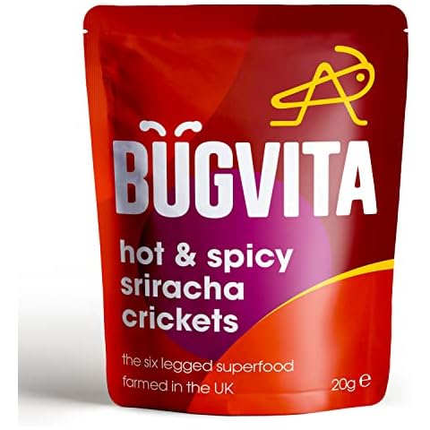 Hot and Spicy Sriracha Crickets Snack Cover