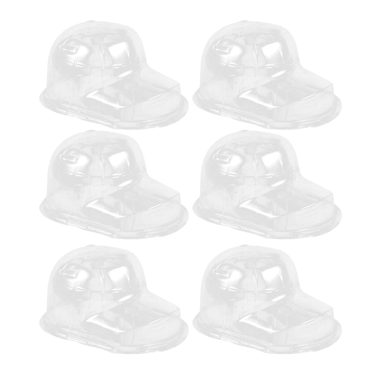 Organizador de Sombreros de Pp 6 Piezas Caja Colgante | Gorras de Visera Curva y Béisbol, Diseño Antideformación, Uso en Hogares y Expositores