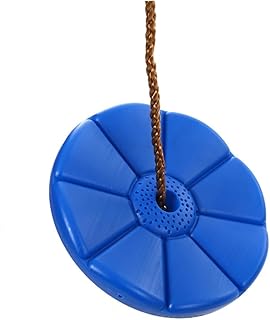 Totority Outdoor Swings Outdoor Swing for Kids Outdoor Kids Swing Disc Swing Disk Swing Childrens Swing The Swing Blue Petal Kids Swing Disc Rope Swing Indoor Swing Disc Swing Seat
