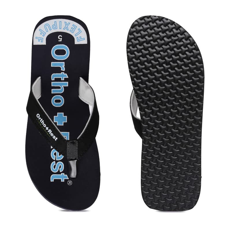 Image of Ortho + Rest Women's Soft Comfortable Orthopedic Doctor Joy Slipper and Flip Flops for Home Daily Use