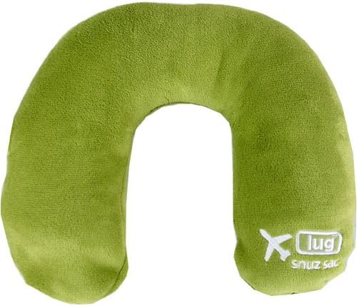 Grass Green Lug Snuz Sac - U shape blanket and pillow set
