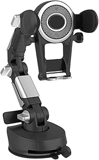 Car Phone Holder, Super Suction & Safe Driving, Upgraded Car Dashboard and Windshield Mount, Adjustable Long Arm Universal Phone Holder with Phone Number Stand for Emergency - by Rana Store