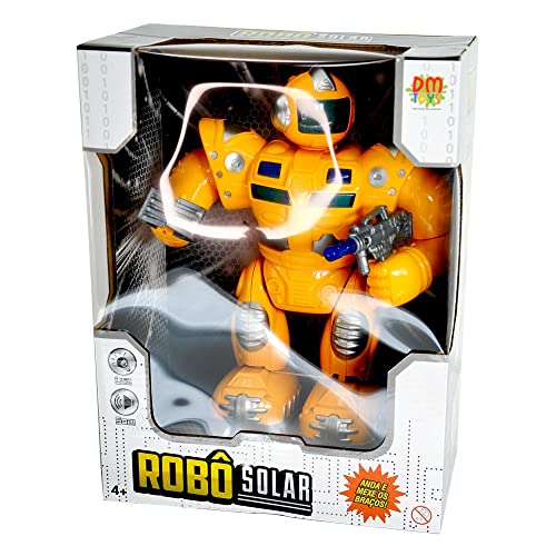 Brinquedo Robô Solar 25cm DM Toys