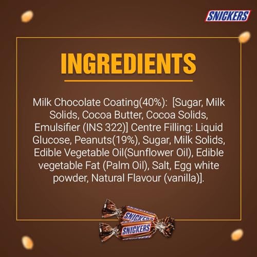 Image of Snickers Chocolate - Miniatures, 150 Gram Pouch