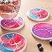 Cricut 2006582 Coaster Blanks, Ceramic Infusible Ink, White